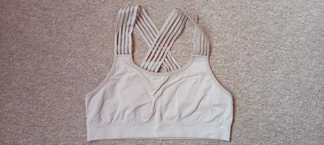 Krémové bolérko - podprsenka vel."s/m", s