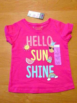 Dívčí triko vel 86-92, primark,92