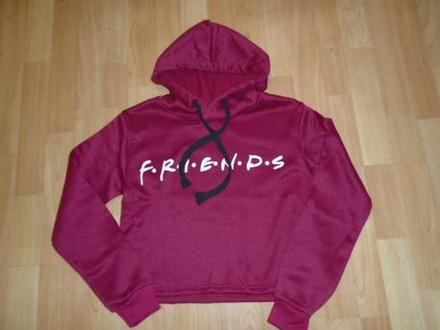 Mikina f.r.i.e.d.s. vel 164/s kroptop, 164