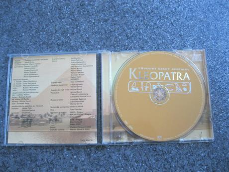 Originál cd kleopatra- muzikál, 