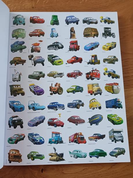 Velká cars kniha nálepky+omalovánky,