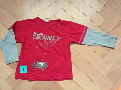 Triko dlouhý rukáv 98/104, disney,98