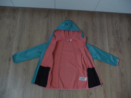 Dívčí softsheelová bunda crivit 134/140, crivit,140