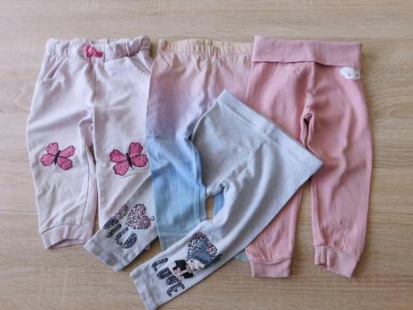 Set tepláčků a legín vel.74/80, 68–80