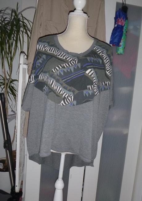 Pohodlné oversiz triko - vel.xl-xxl, xxl