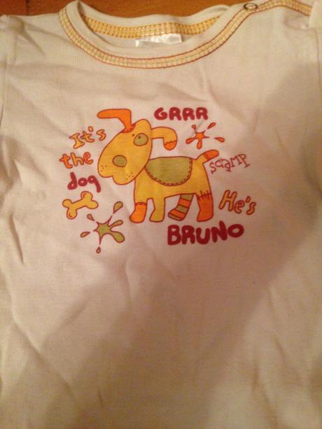 Dětské body pejsek, scamp,74