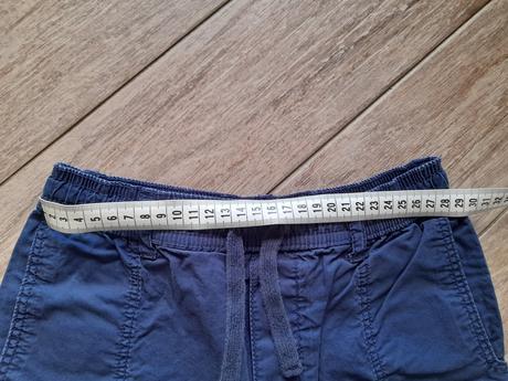 Slabé plátěné jogger kalhoty zn. hm, vel. 128, h&m,128