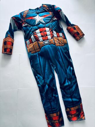St6/ kostým capitan america - v.7/8 let, 