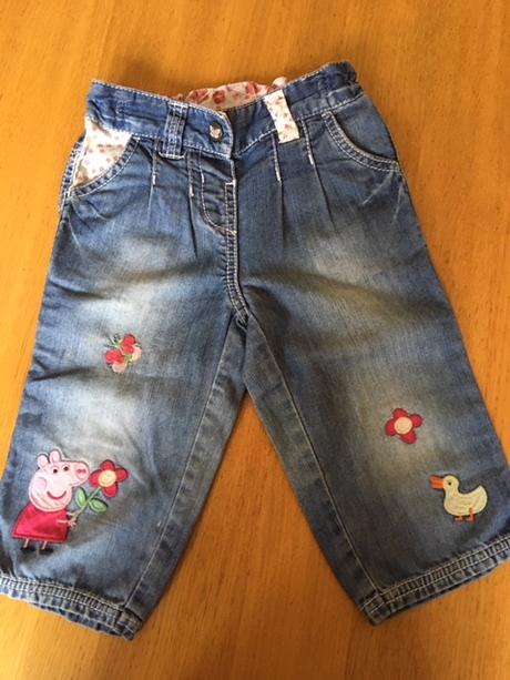 3/4 kalhoty,tříčtvrťáky vel.2-3-4, peppa pig s reg, next,98