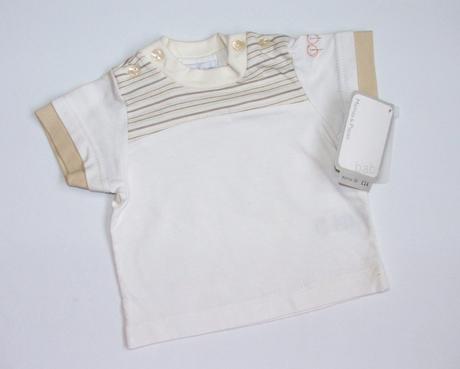 K760 nenošené novorozenecké chlapecké triko, mamas & papas,56