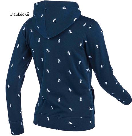 Dámská mikina vážky s kapucí vel. xl, xl