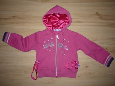 Mikina s flitry a kamínky, 98