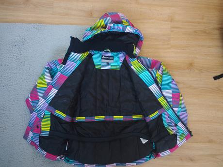 Zimni bunda s odepinaci kapucou, alpine pro,152