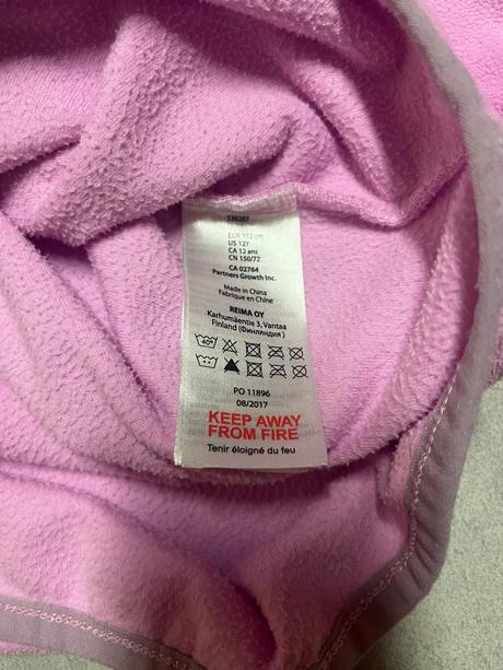 Fleecová mikina reima velikost 152, reima,152