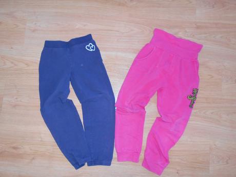 Dívčí tepláky vel.116/122, 116