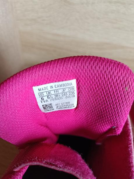 Růžové tenisky adidas vel 38, adidas,38