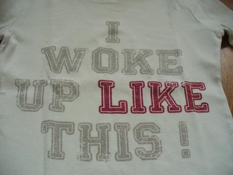 Tričko s třpytivým nápisem marks&spencer vel. 140, marks & spencer,140