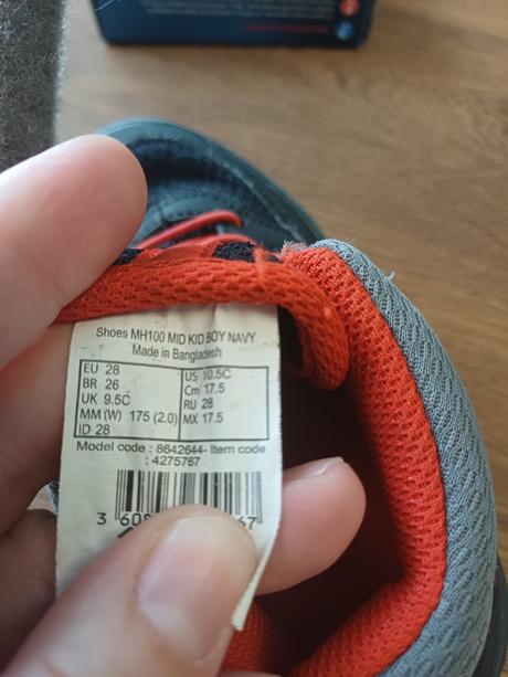 Kotníkové boty, quechua,28