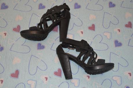 Černé boty na vysokém podpatku, 36