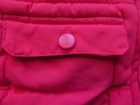 Bunda červená s kapucí, f&f,110