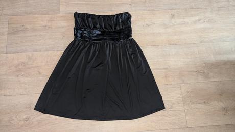 E275 černé plesové šaty vel. s, s