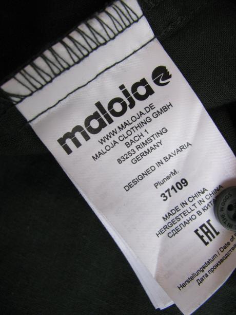 Dámská tmavě zelená halenka, 3/4 rukáv maloja, l