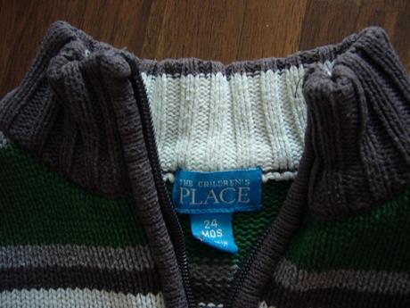 Úžasný komplet - svetr a manšestráky zn. place, 92