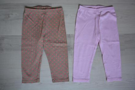 2x tepláčky či legíny, carter's,86