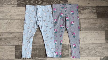 Legíny dívčí 2x v.110 a 116, primark,110