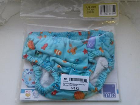 Plavky 7-9 kg, bambino mio,4 kg - 9 kg