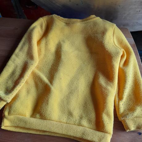 Žlutá krásná mikina s flísem pepco, pepco,86