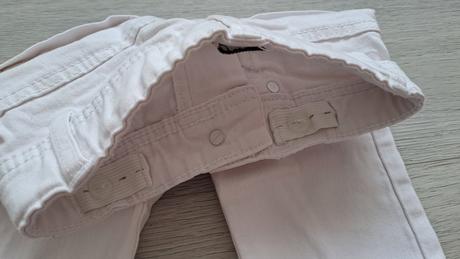 Dívčí bílé 3/4 kalhoty, vel. 92/98, 92