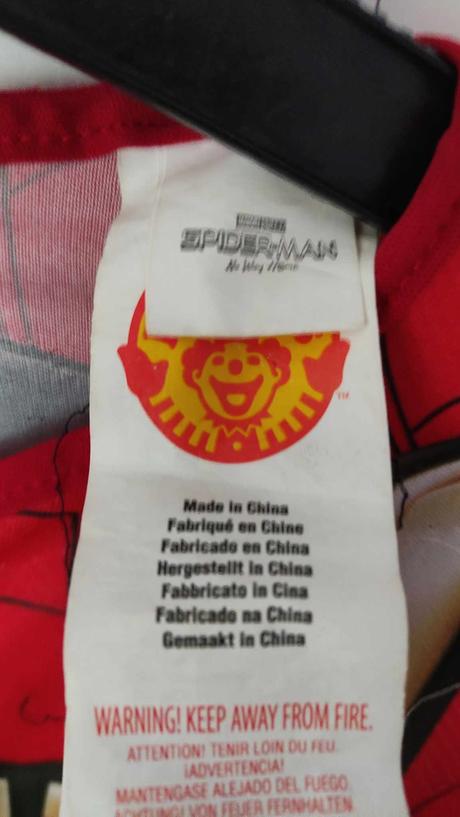 Kostým spiderman od marvela vel.134/140,