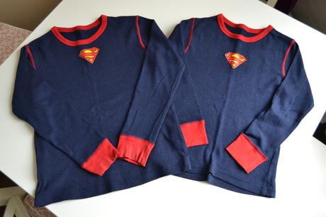 Trička superman 122 a 128, 122