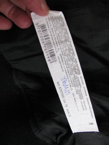 Dámská tmavě modrá přechodová bunda, s