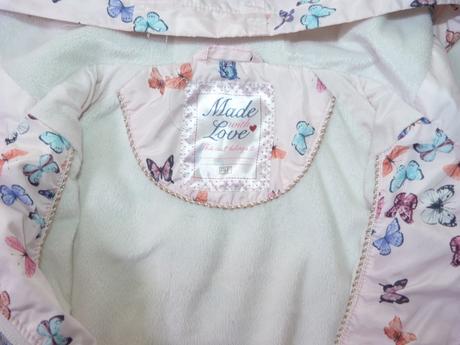 Jaro/podzim bundička-kabátek vel.104, f&f,104