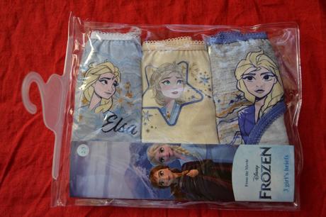 3x kvalitní kalhotky frozen bavlněné na 2-3r., disney,92 / 98 / 104