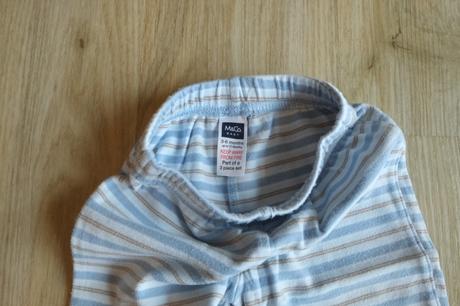 Pruhované tepláčky, m&co,62