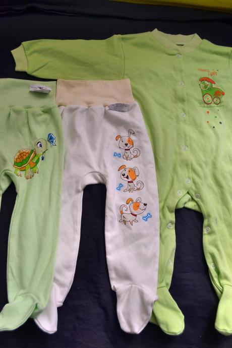 Set polodupaček a overalu, v.80,bavlna,nové, 80