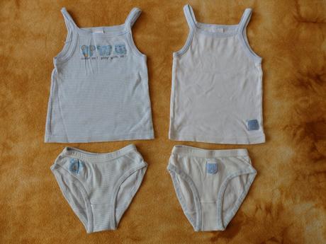 2x tílko a kalhotky, chicca,92