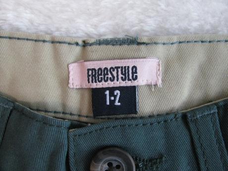 Láhvově zelené kraťasy freestyle, 92