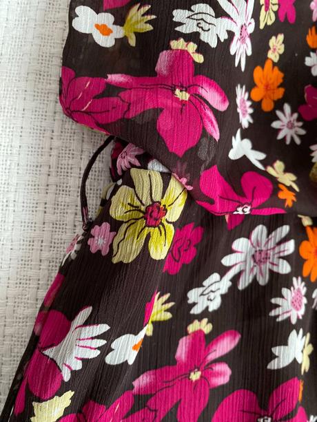 Letní květované šaty vel. m/l, m