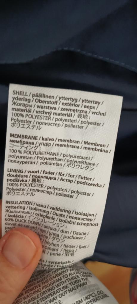 Péřový kabát reima, reima,110