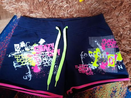 Kraťasy,šortky 146 modré, 146
