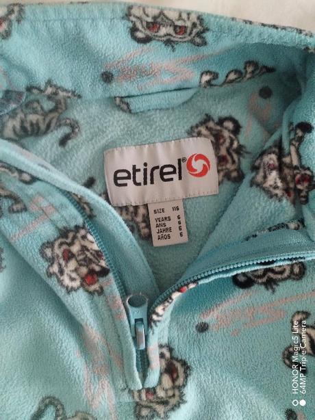 Teplá mikina vel.116, etirel,116