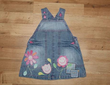 Kytičkové laclové šaty, next,68