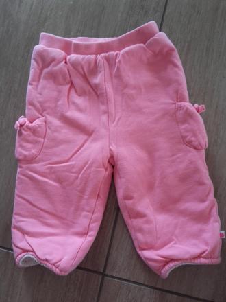 Zateplené zimní kalhoty mothercare, mothercare,68