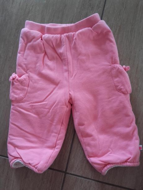Zateplené zimní kalhoty mothercare, mothercare,68