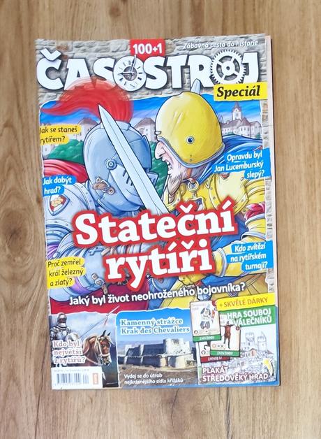 4 časopisy časostroj - 1 ks, speciál 3 ks,