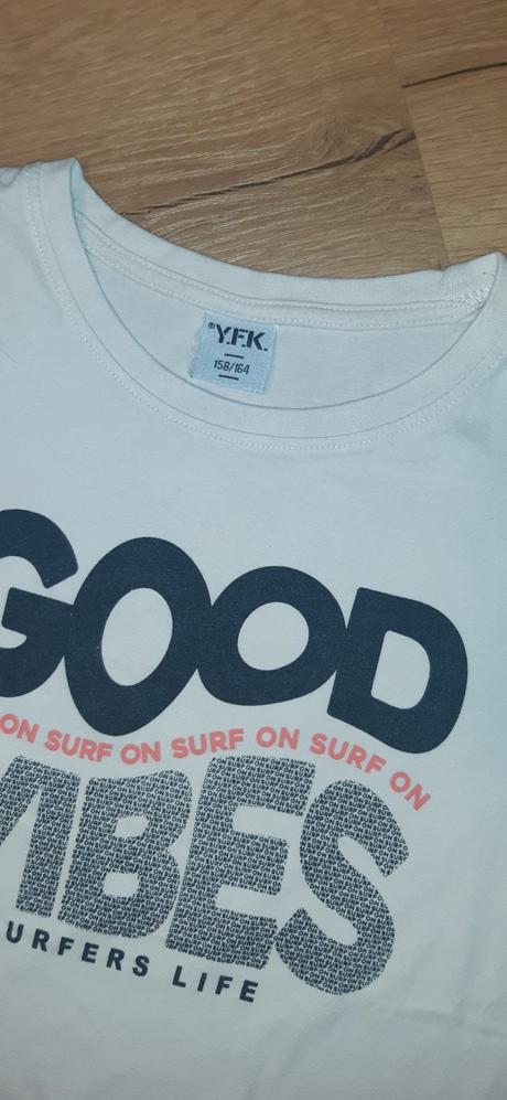 Chlapecké tričko kr. r. 158/164 béžové, 158